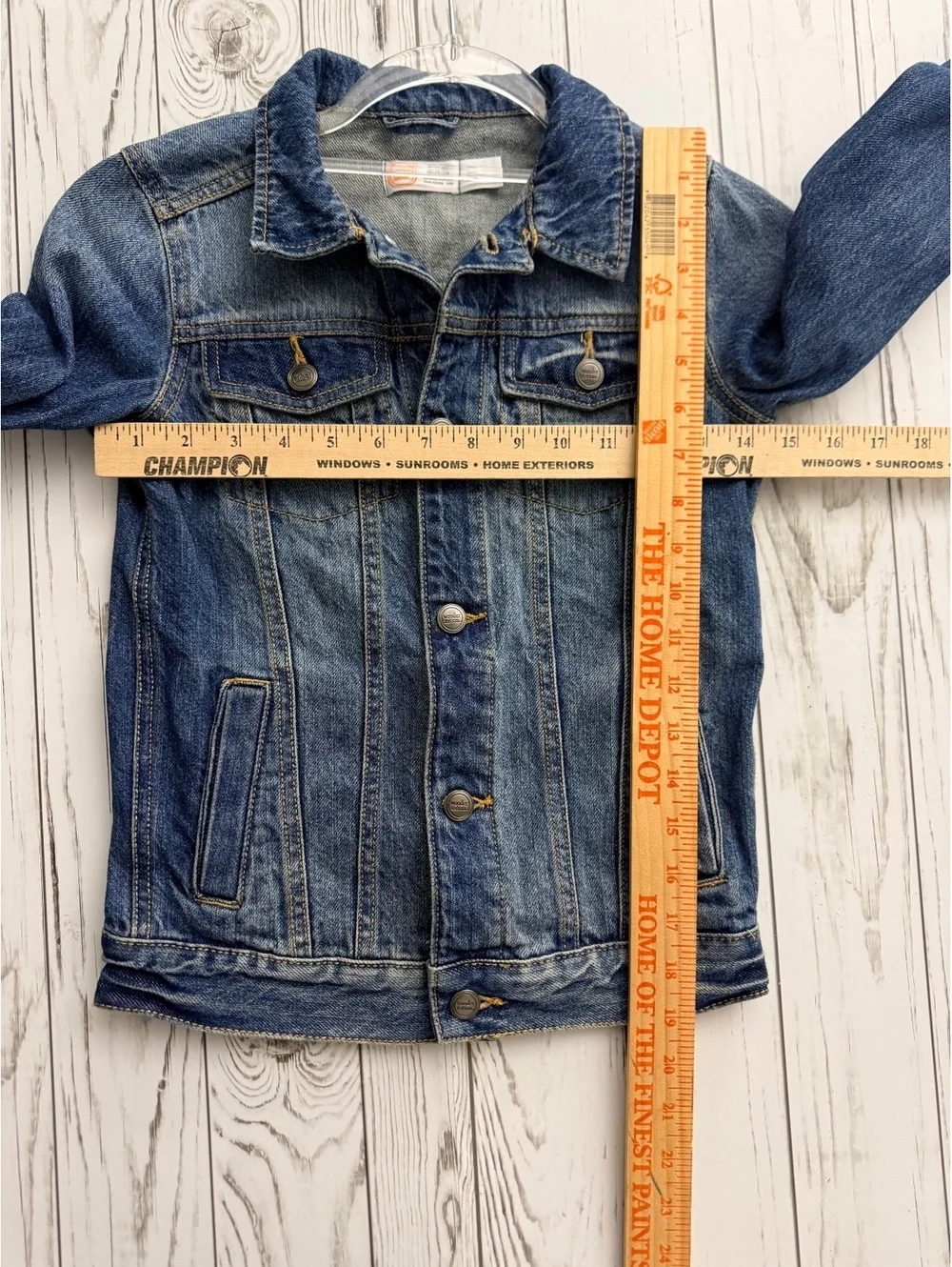 Wonder Nation Women Regular S (6/7) Denim Jacket Cotton